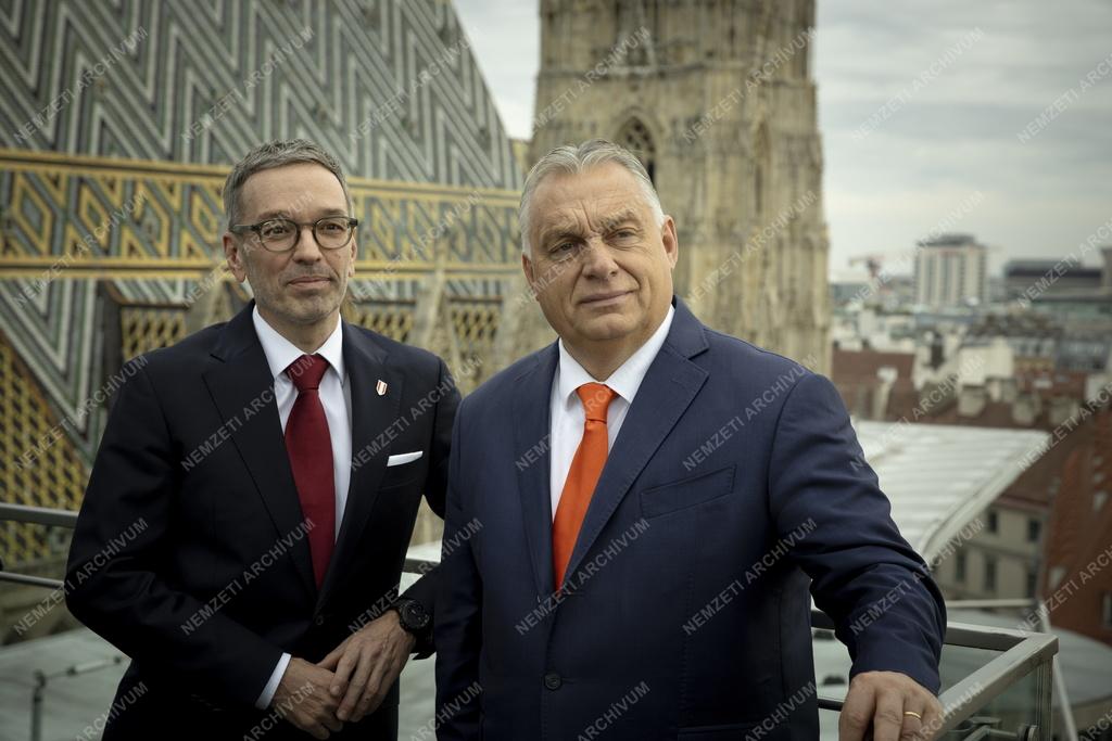 Orbán Viktor Bécsben