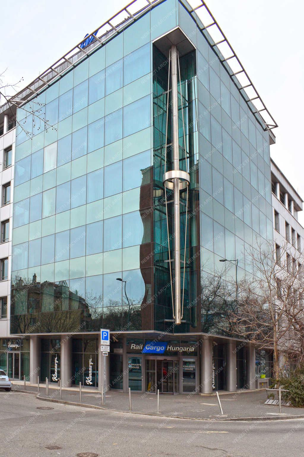 Városkép - Budapest - Rail Cargo Hungaria Zrt. irodaháza