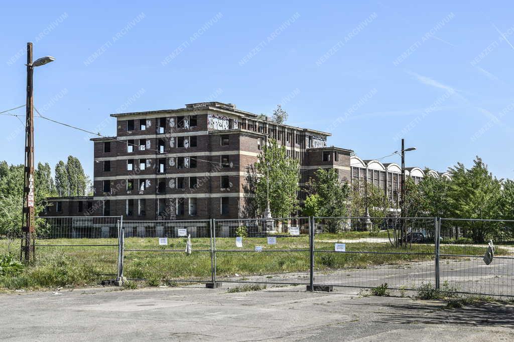 Településfejlesztés - Budapest - A leendő Diákváros és a Fudan Egyetem területe