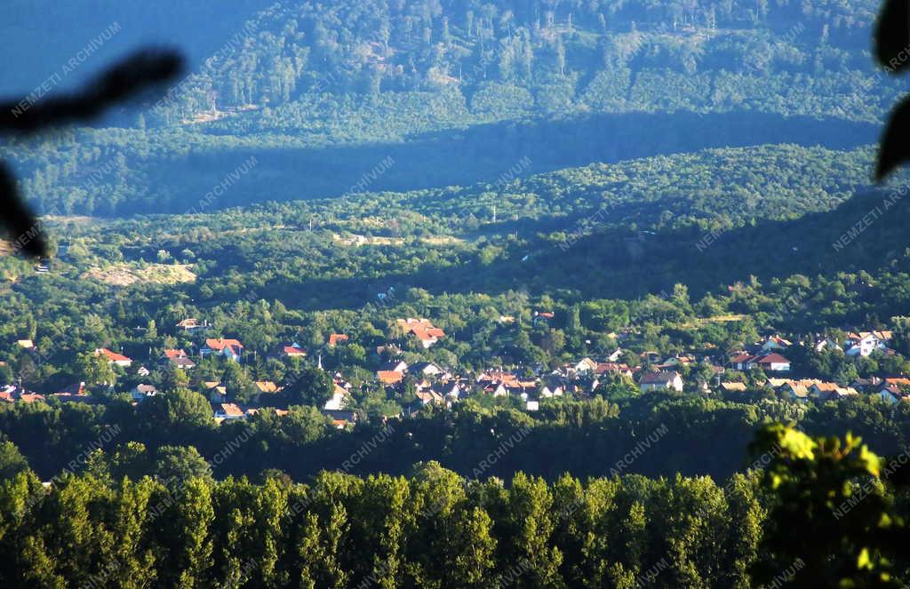 Tájkép - Dunakanyar - Dunabogdány látképe