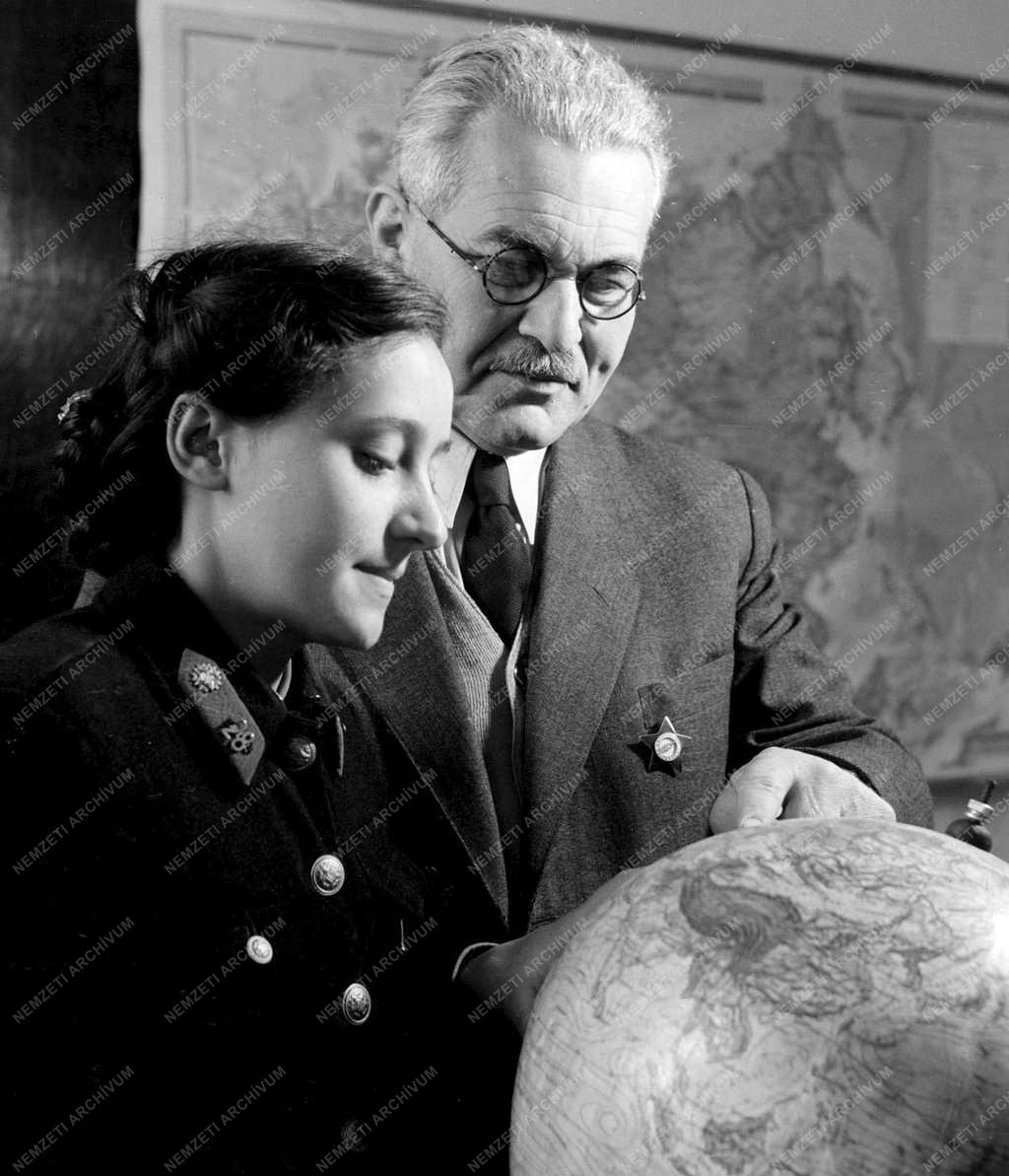 Oktatás – Dukász Imre tanítványával