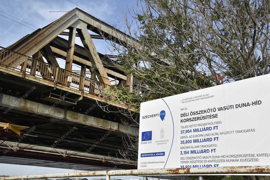 Közlekedés - Budapest - A Déli Vasúti híd fejlesztése