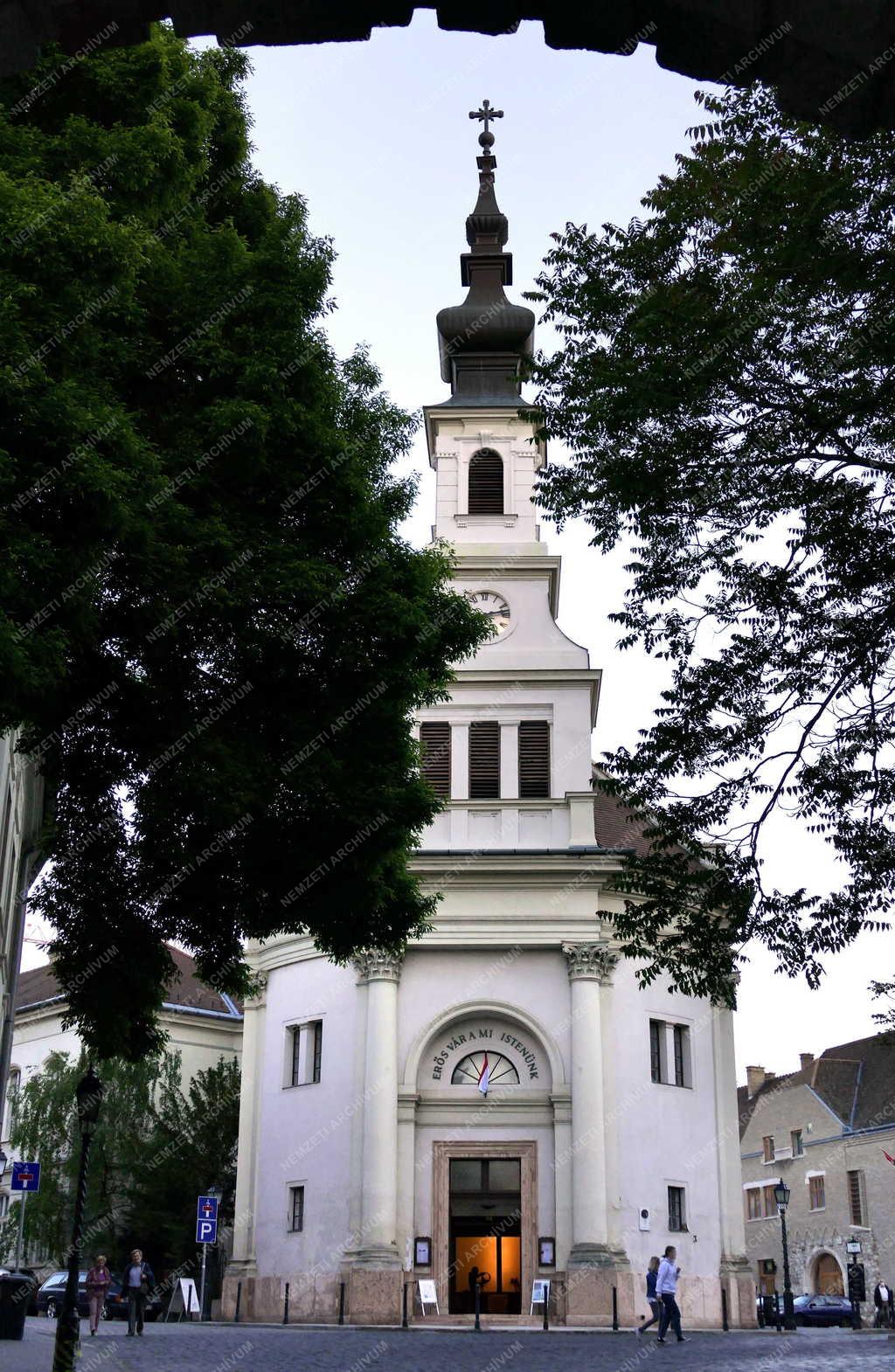 Városkép - Budapest - Budavári Evangélikus Egyházközség temploma a Bécsi kapu téren