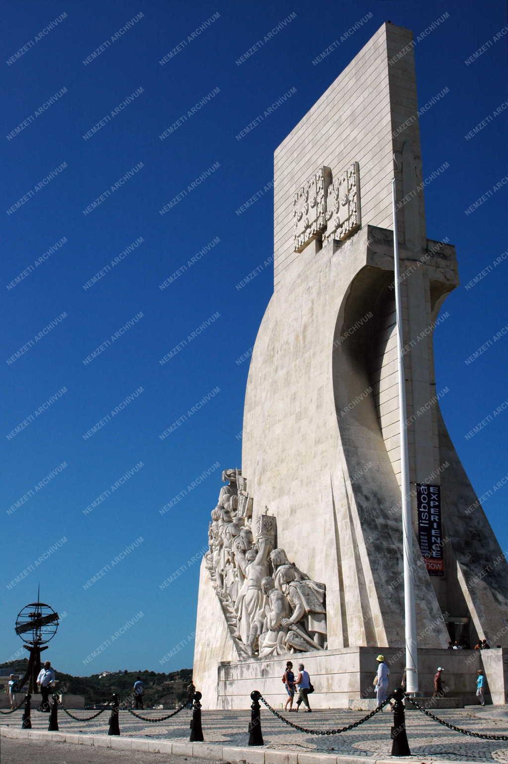 Portugália - Lisszabon - Felfedezések emlékműve