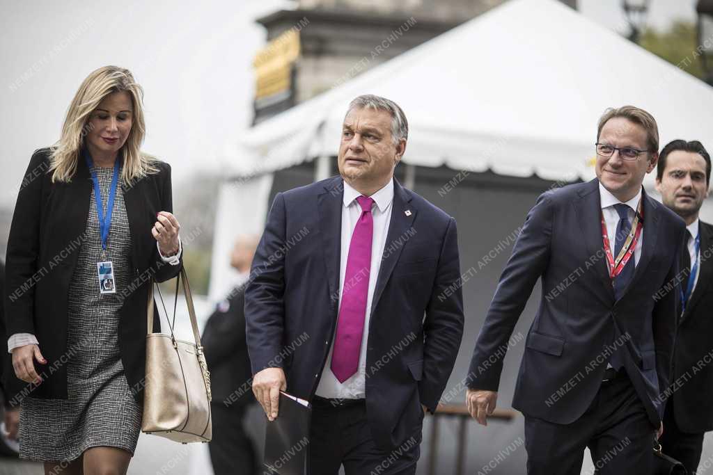 Orbán Viktor Brüsszelben