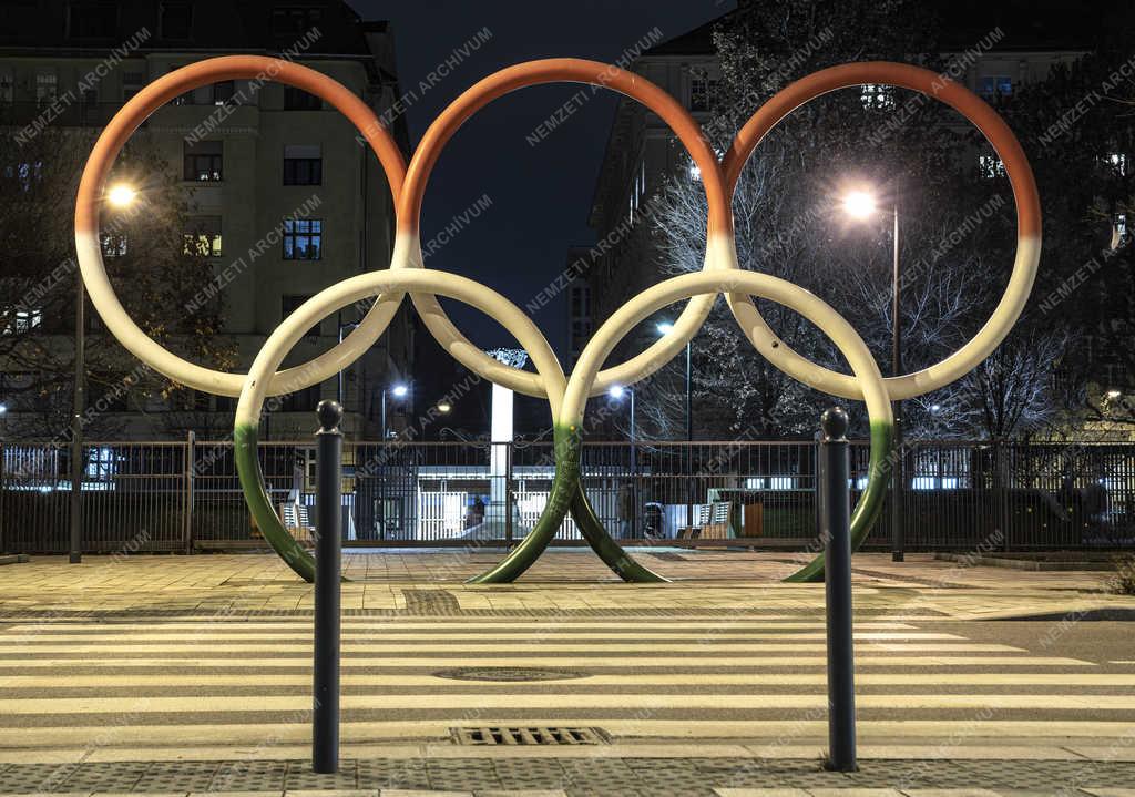 Városkép - Budapest - Olimpiai ötkarika