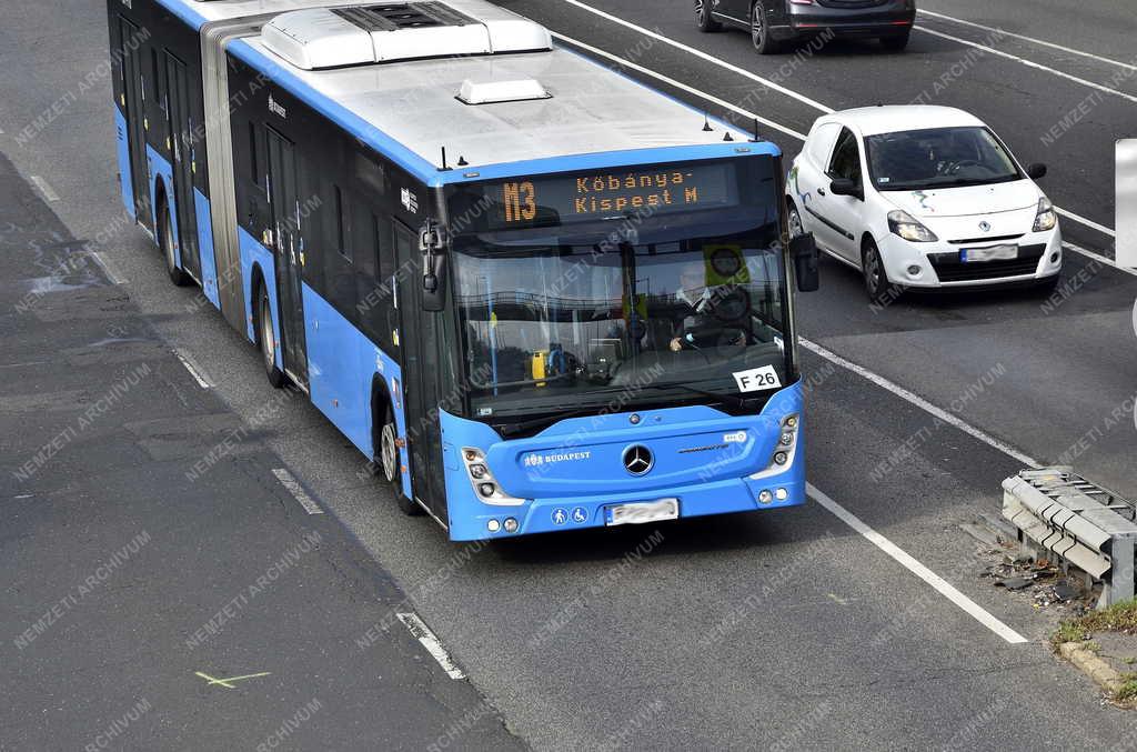 Közlekedés - Budapest - M3-as metrópótló-busz