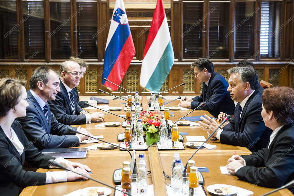 Orbán Viktor fogadta a szlovén parlamenti elnököt