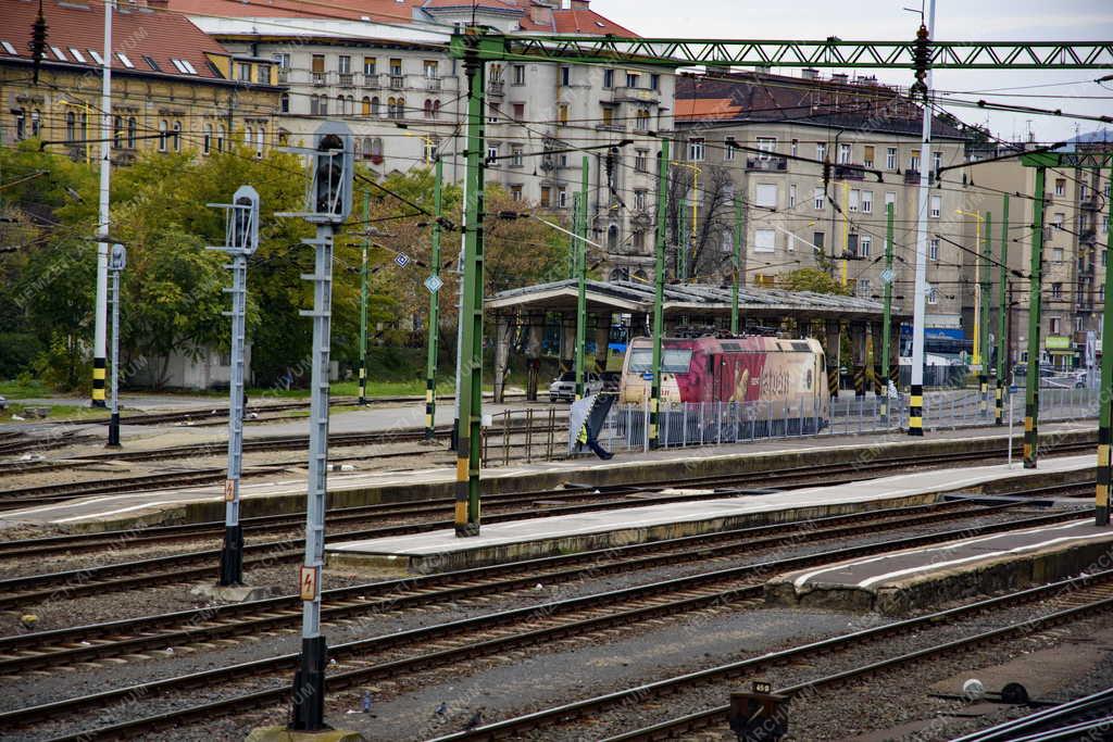 Közlekedés - Budapest - Déli pályaudvar rendezőtere