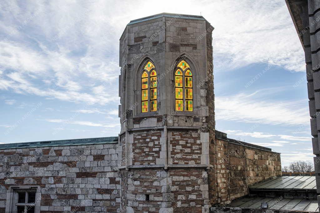 Városkép - Budapest - István-torony a budai várban