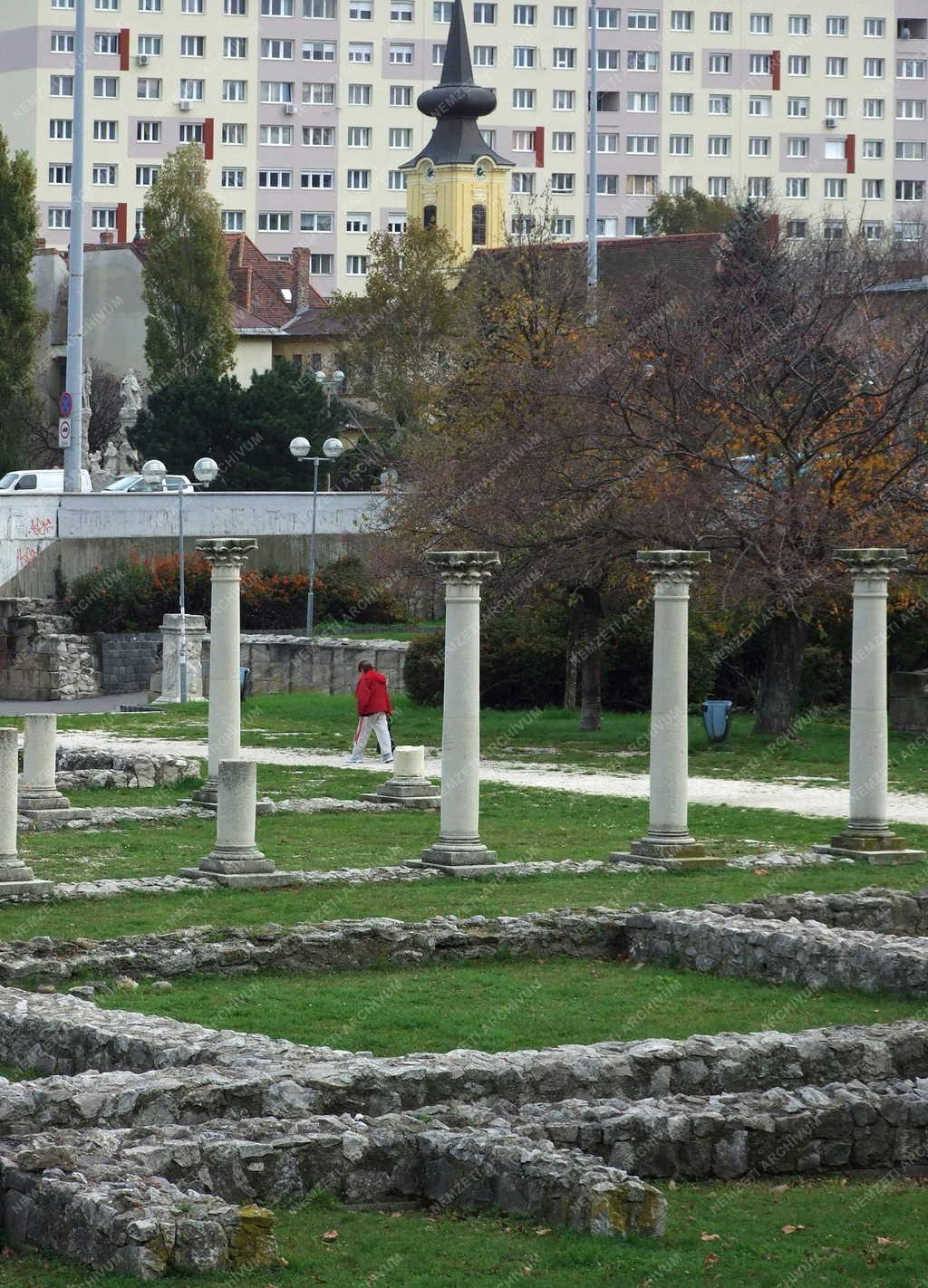 Régészet - Budapest - Római kori épületmaradványok Óbudán