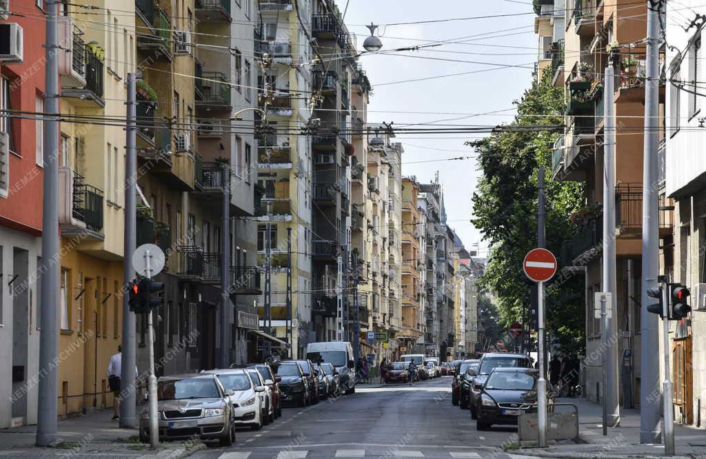 Városkép - Budapest - Hollán Ernő utca Angyalföldön