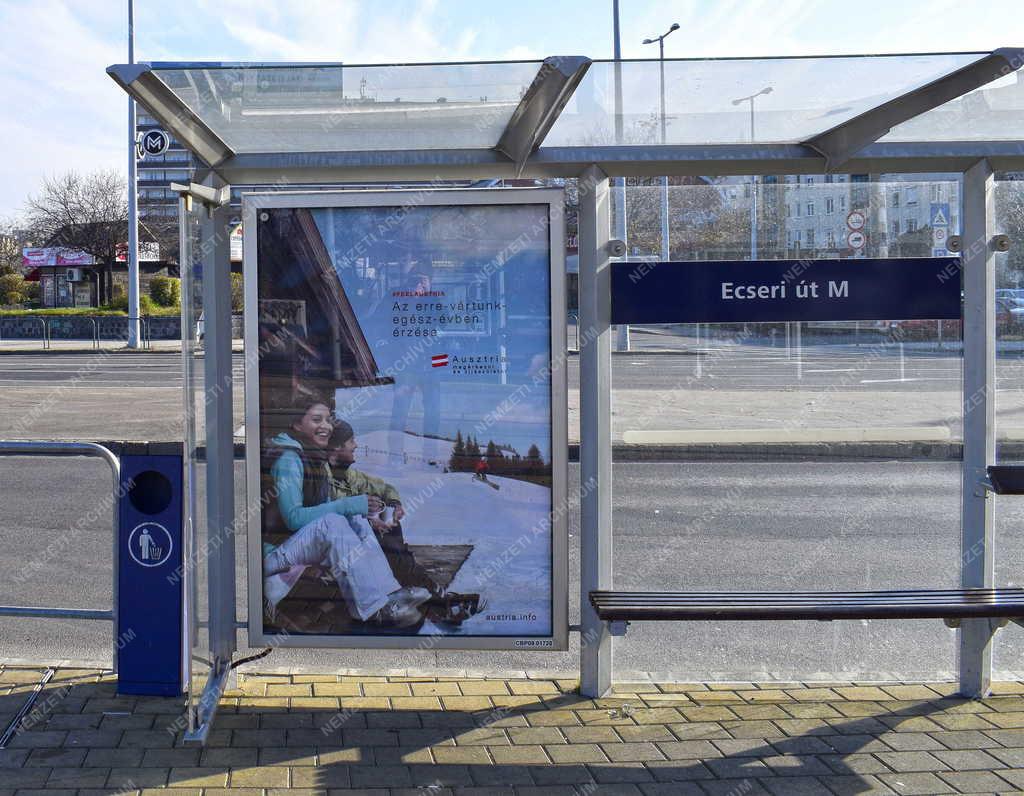 Közlekedés - Budapest - Villamosmegálló