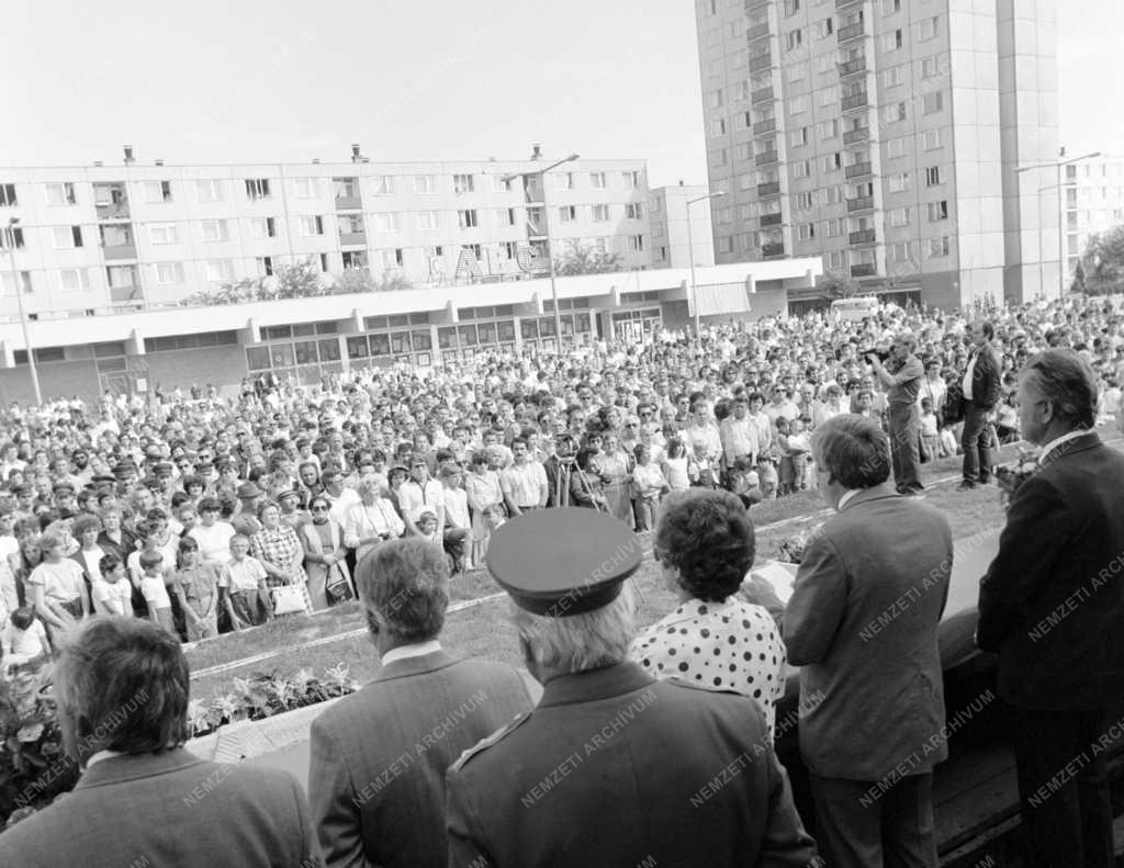 Belpolitika - Augusztus 20-i ünnepség Mosonmagyaróváron