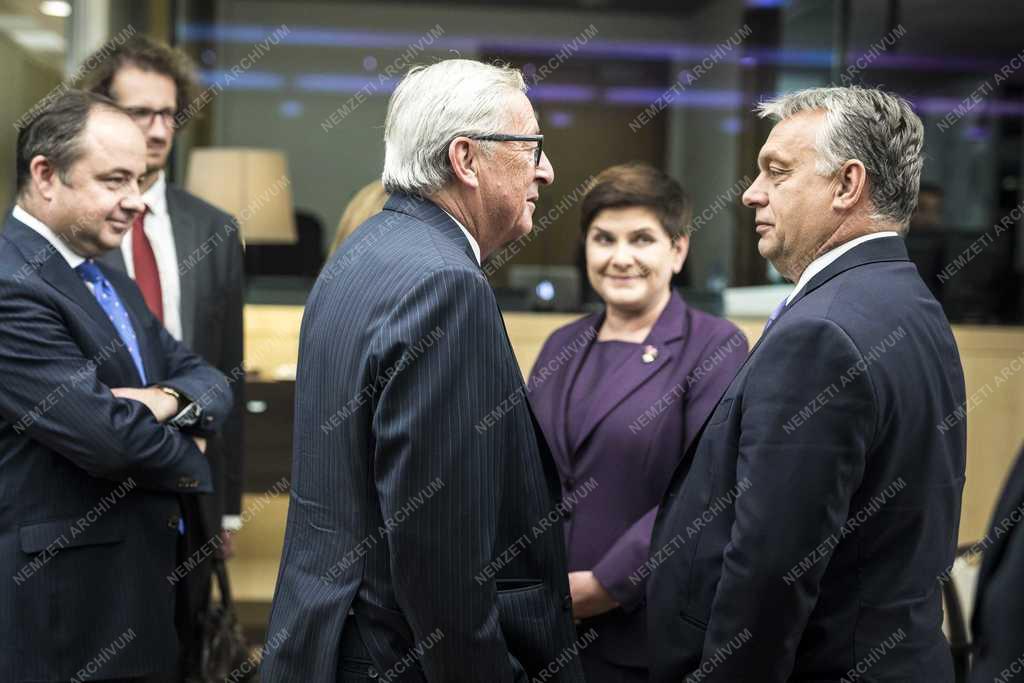 Orbán Viktor Brüsszelben