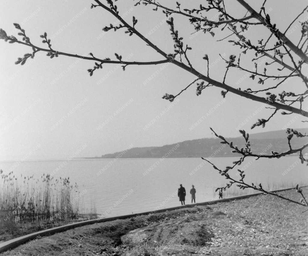 Időjárás - Életkép - Tavaszodik a Balatonnál