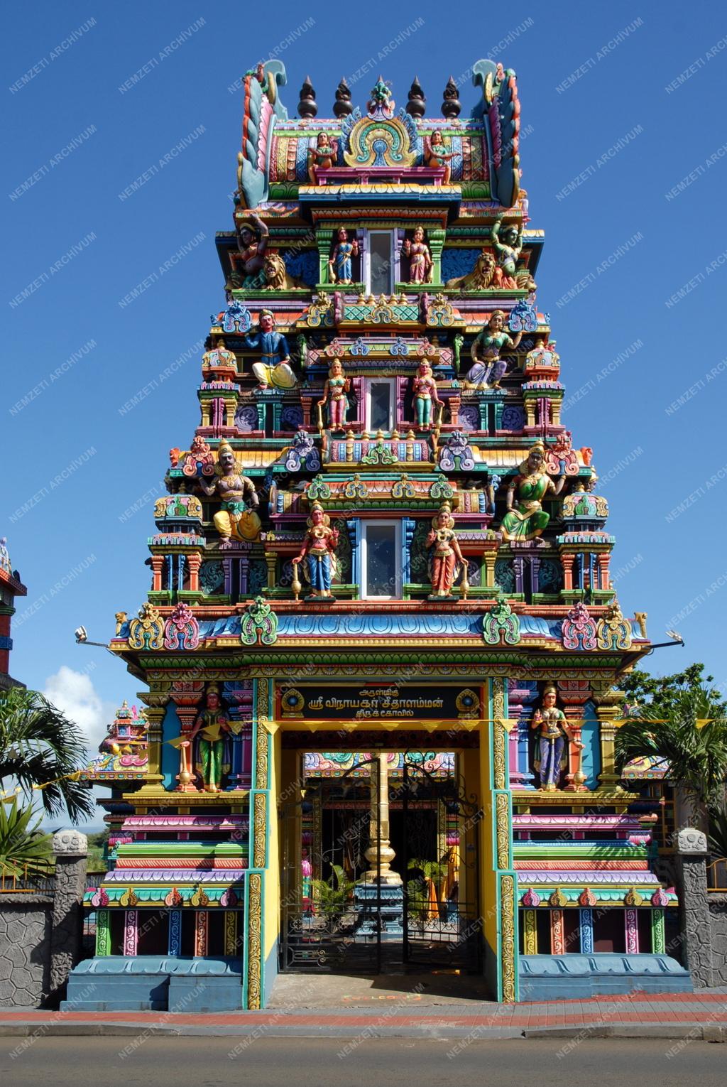 Mauritius - Mahébourg - Kovil hindu templom