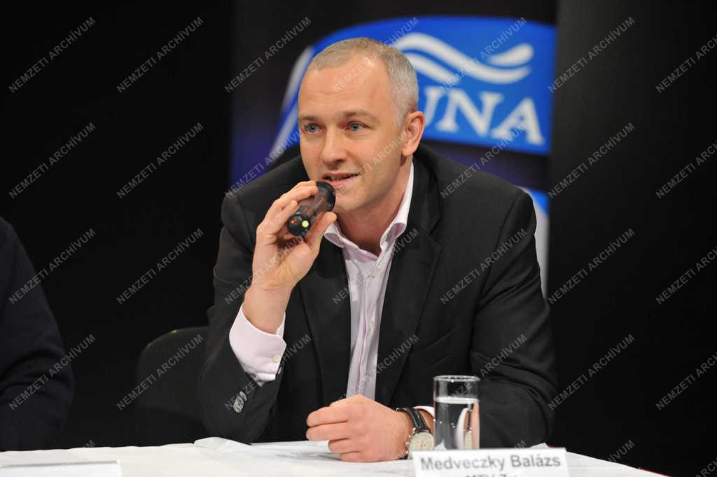 Televízió - Medveczky Balázs, a Magyar Televízió Zrt. vezérigazgatója