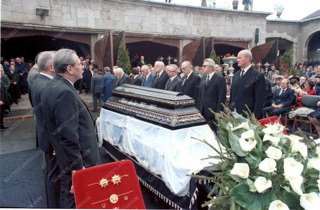 Illyés Gyula temetése