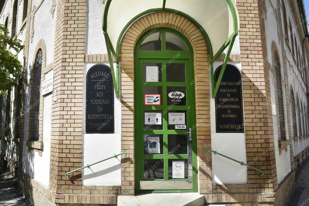 Városkép - Budapest - Erzsébet Királyné Szépészeti Szakgimnázium