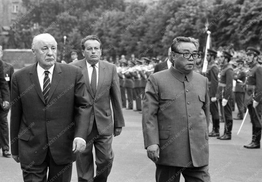 Külkapcsolat - A koreai párt- és állami küldöttség fogadása