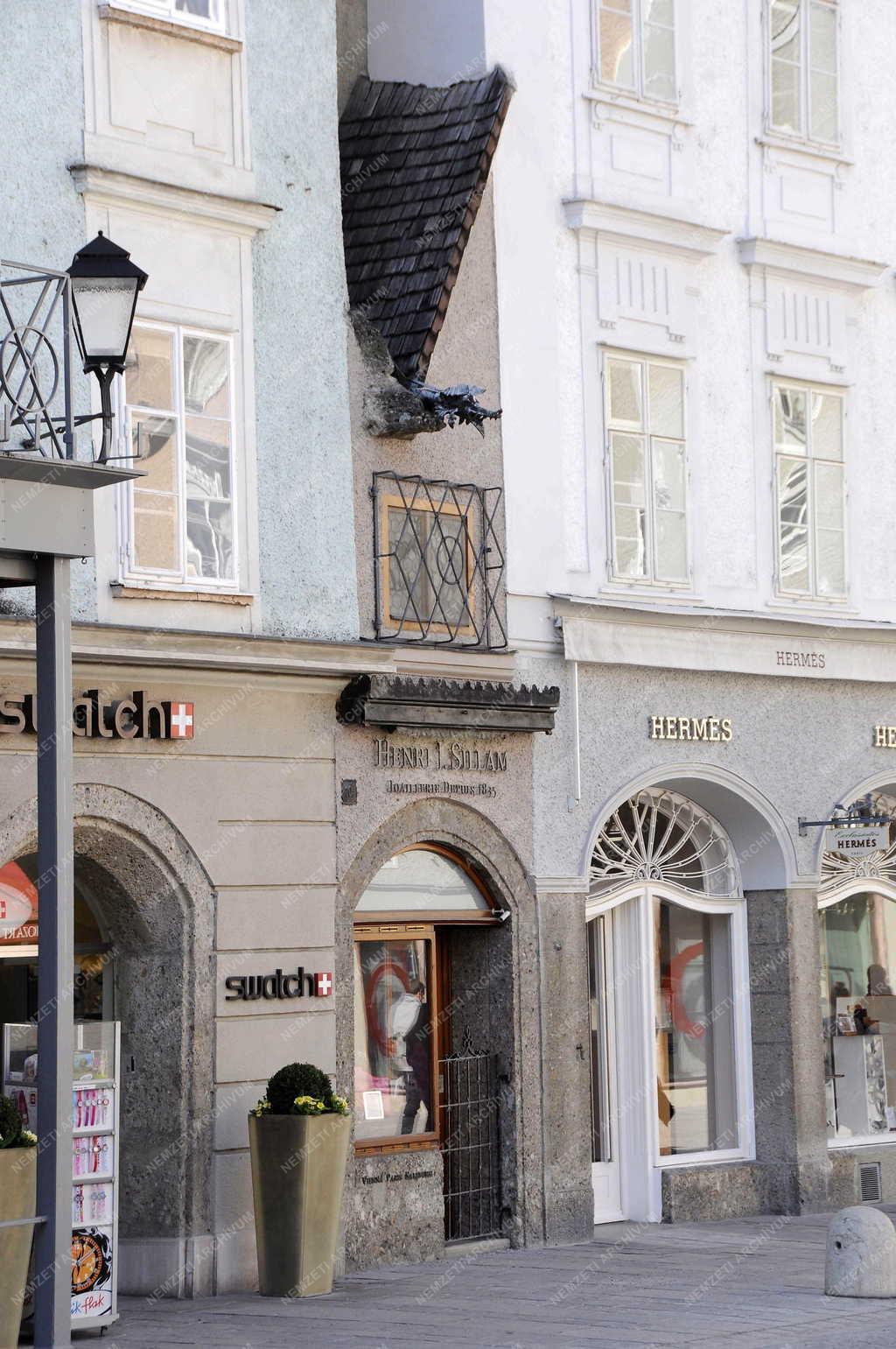 Építészet - A legkisebb ház Salzburgban