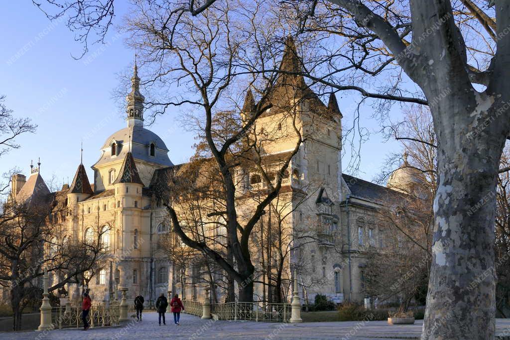 Városkép - Budapest -Vajdahunyad-vár épületei