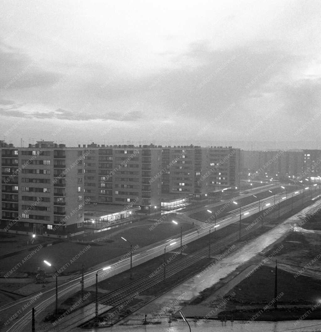 Városkép - Budapest - Lágymányosi lakótelep