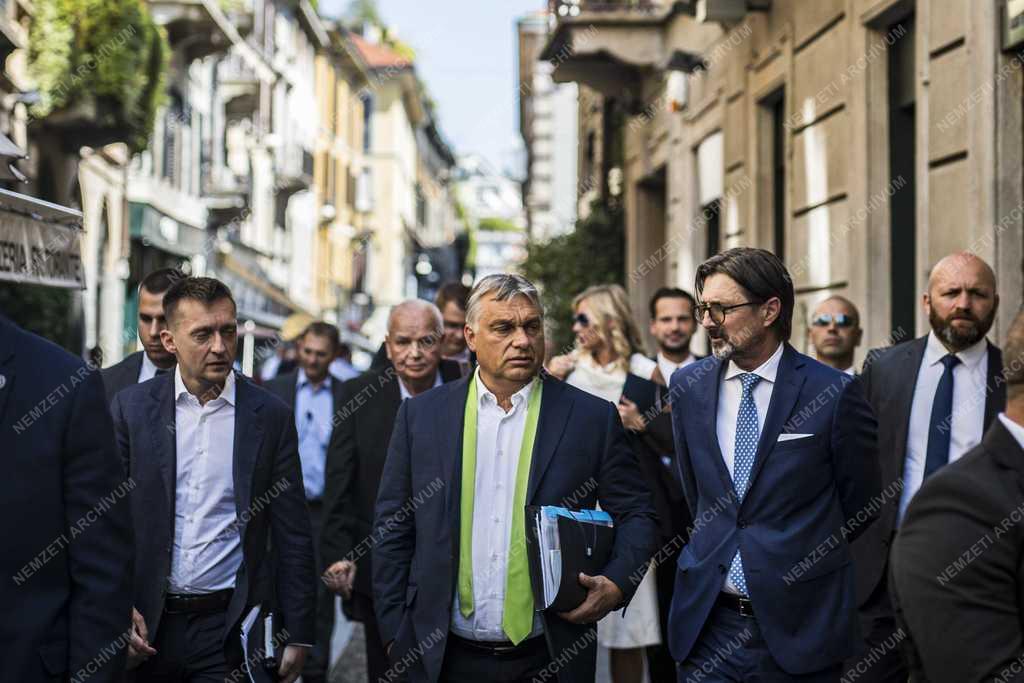 Orbán Viktor Milánóban