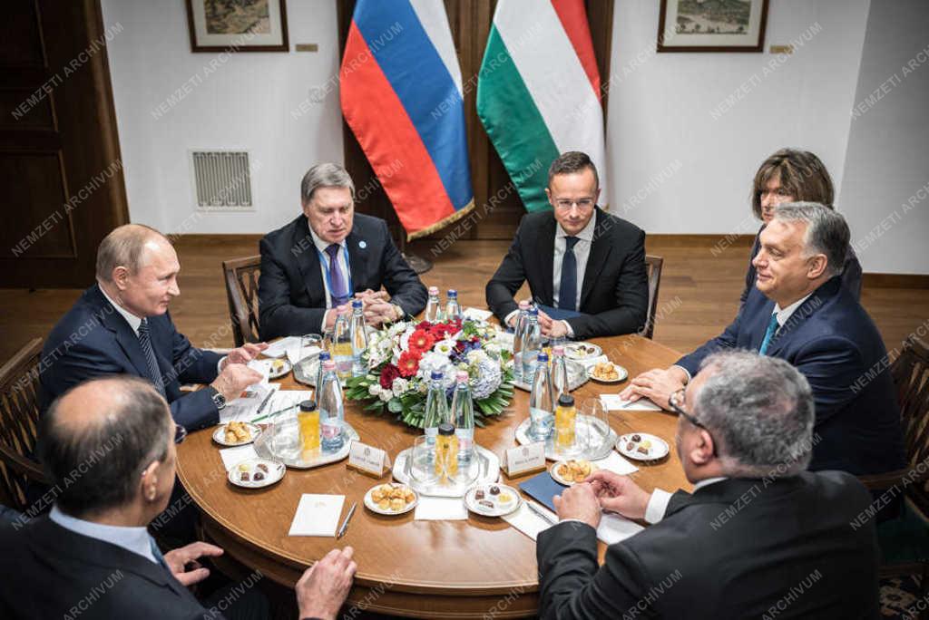 Vlagyimir Putyin Budapesten