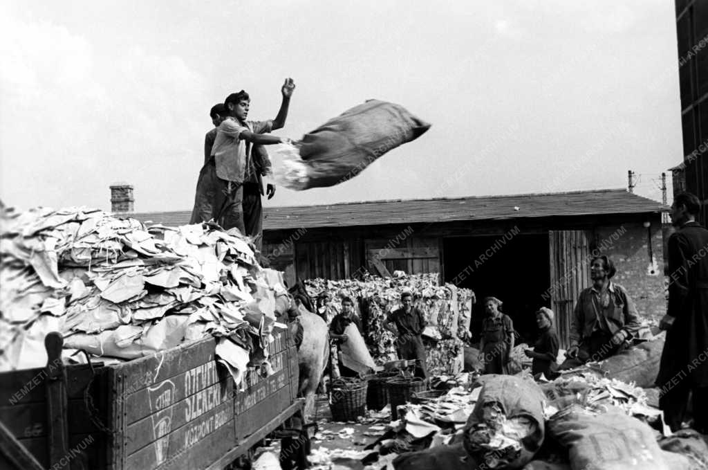 Hulladékgyűjtés - Papírgyűjtés - Fehérvári úti MÉH telep
