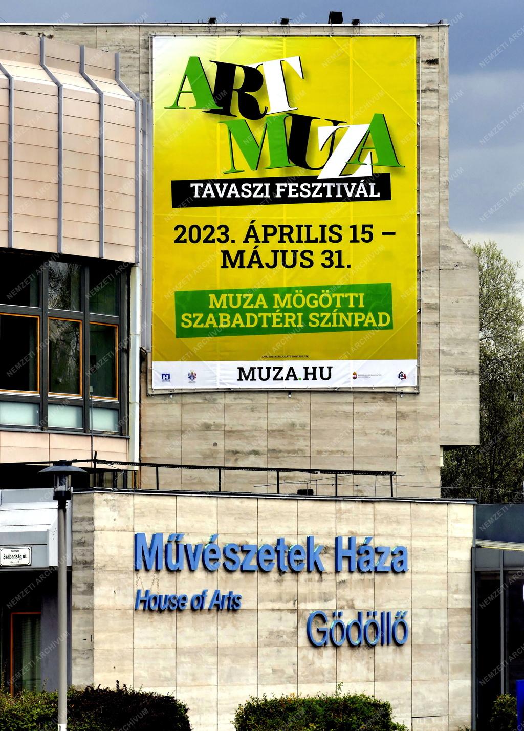 Kultúra - Gödöllő - ART MUZA Fesztivál plakátja 