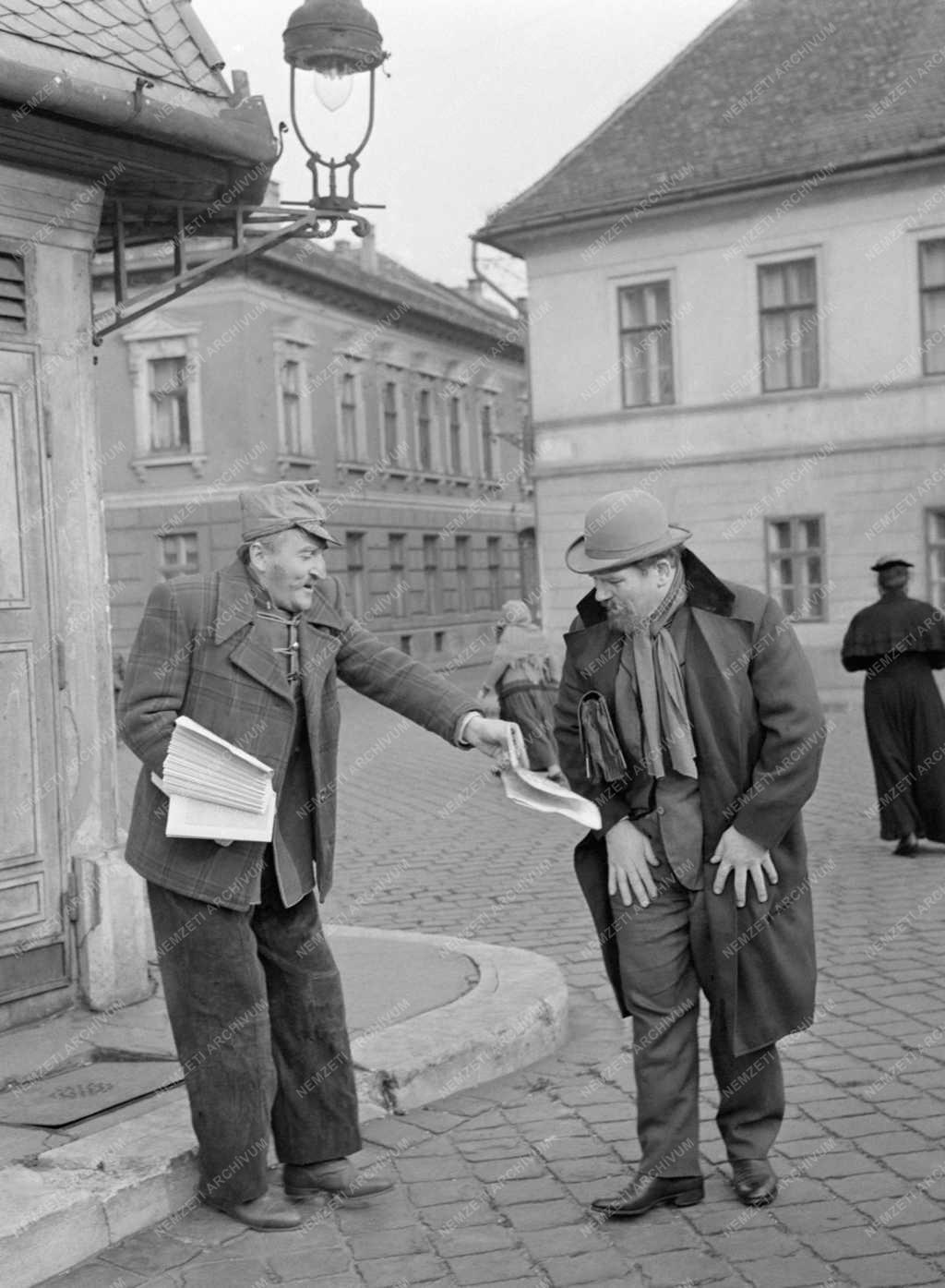 Kultúra - A pénzcsináló című film forgatása 