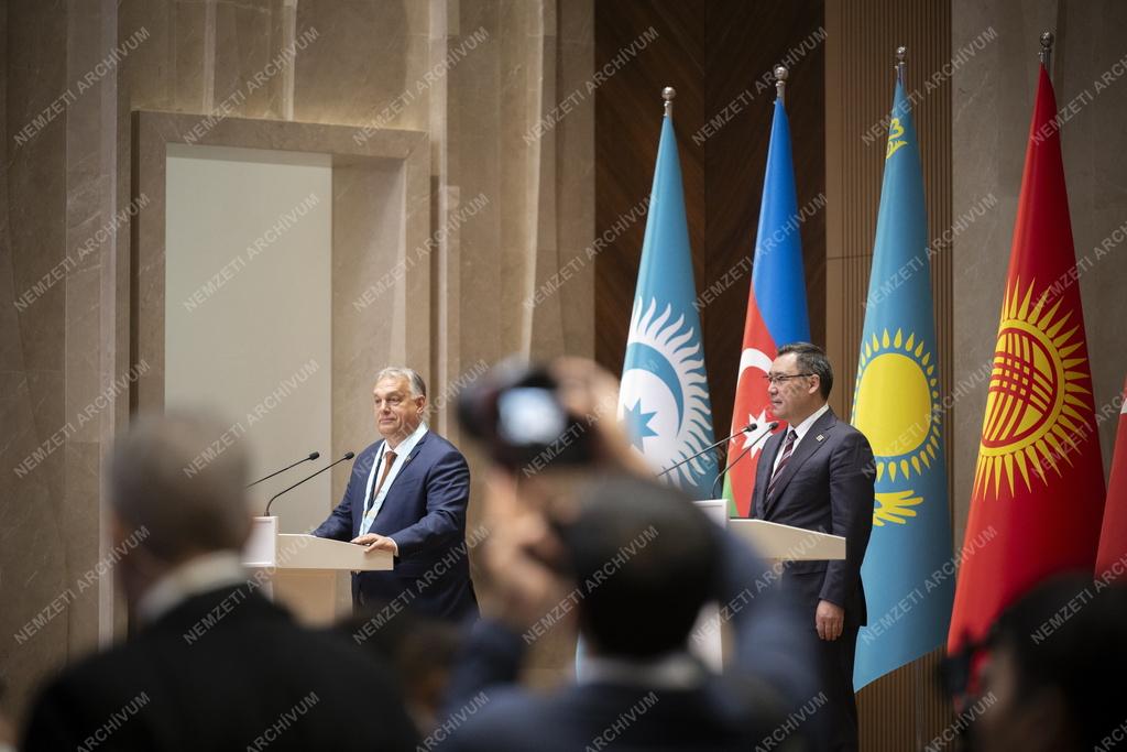 A Türk Államok Szervezetének csúcstalálkozója Biskekben