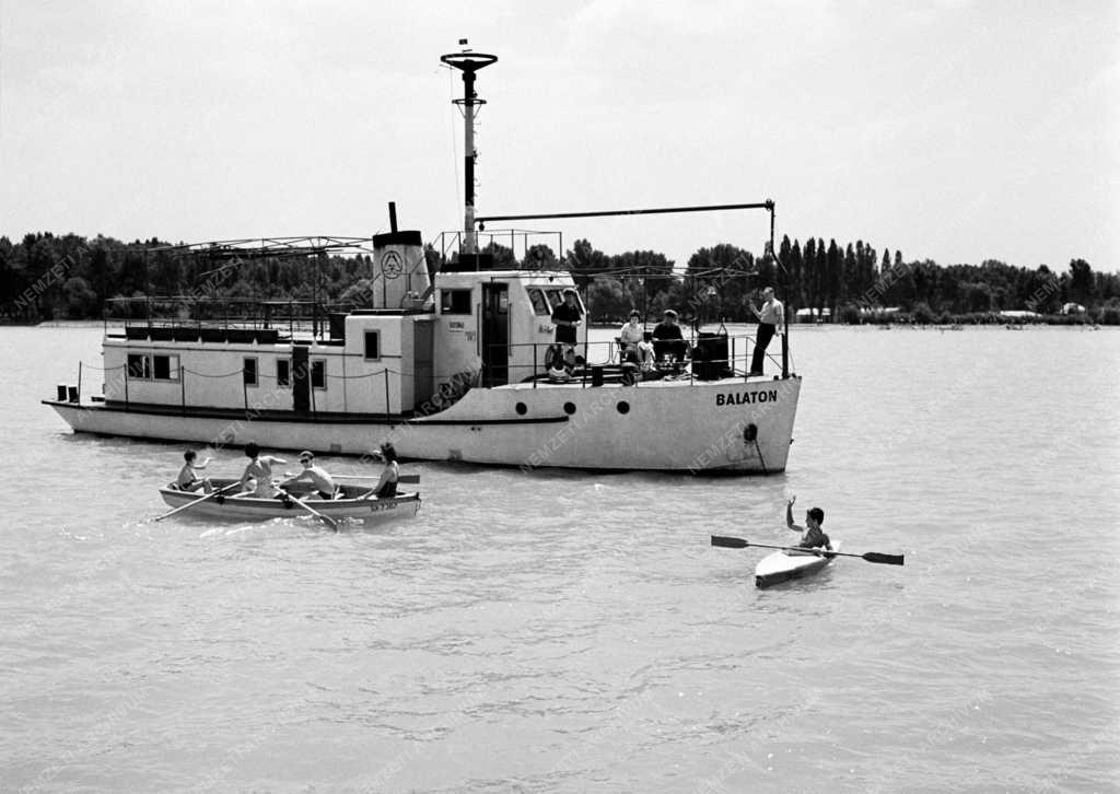 Tudomány - A VITUKI kutatatása a Balatonon