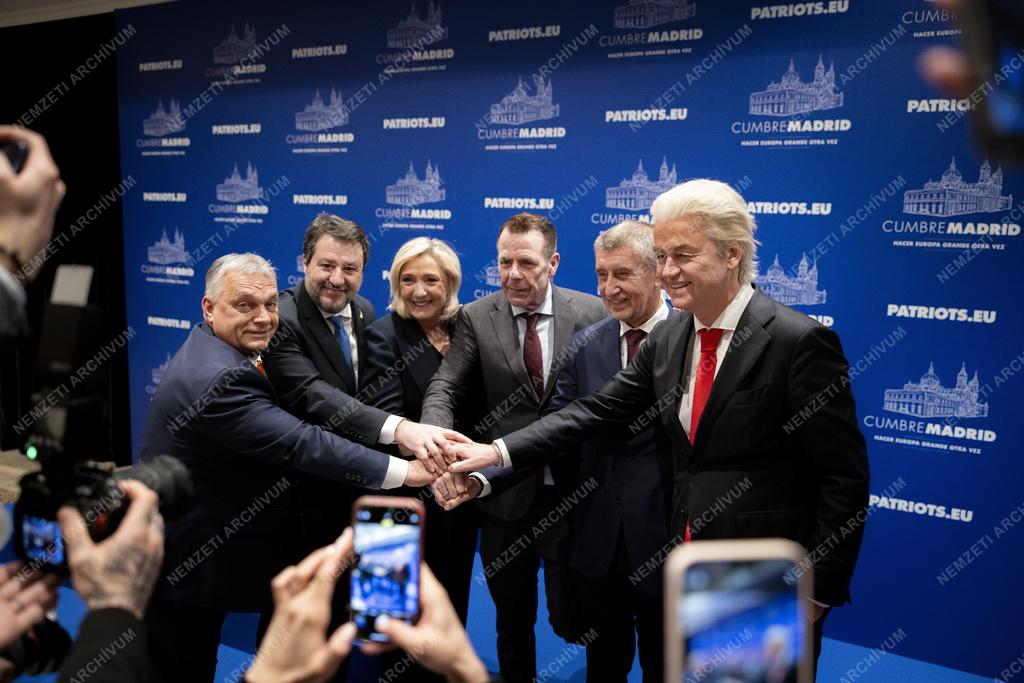 Orbán Viktor Madridban