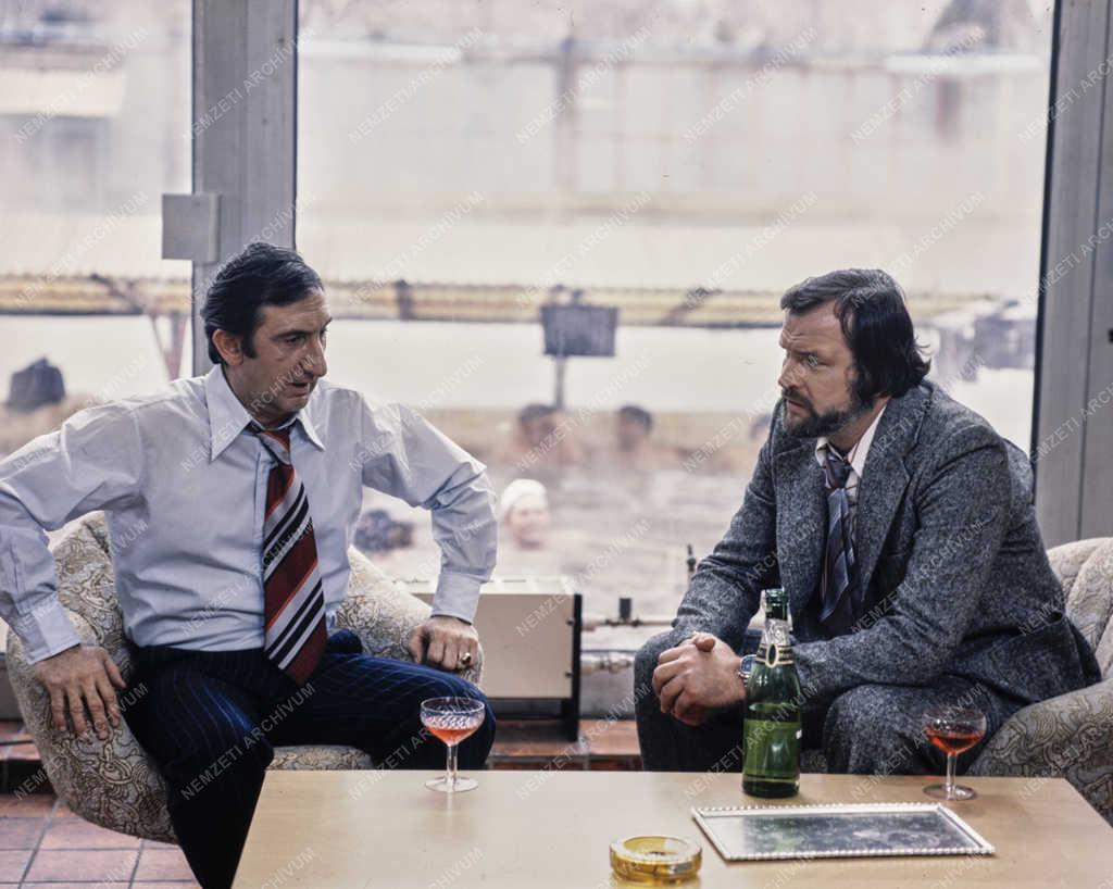 Kultúra - Film - A fürdőigazgató című tv-film forgatása