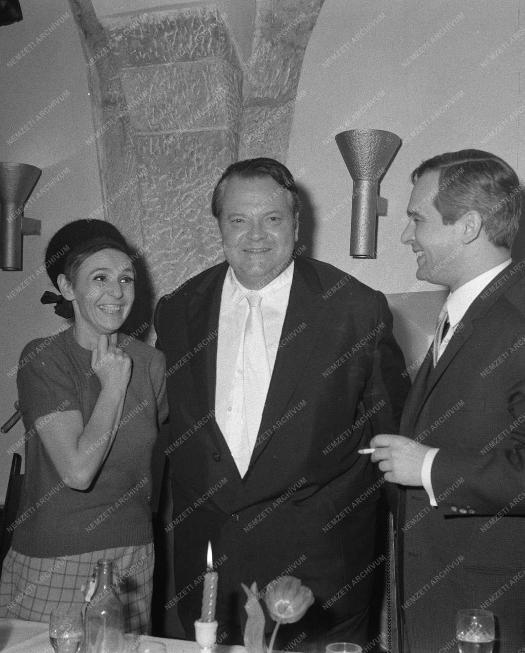 Filmforgatás - Orson Welles Budapesten