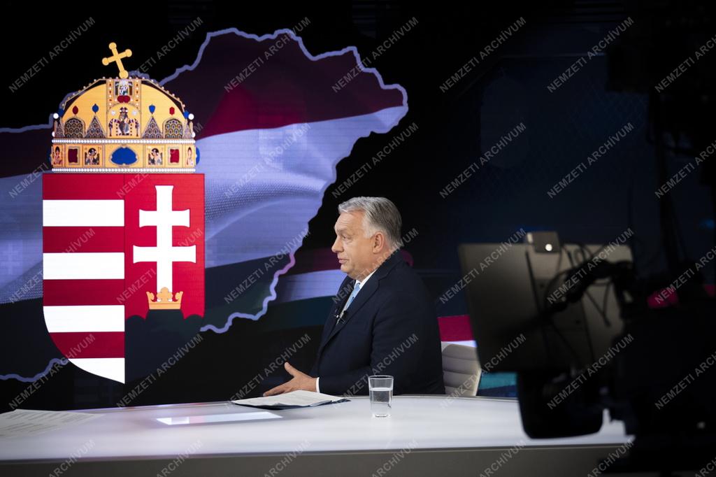 Orbán Viktor interjúja a TV2 Tények című műsorában