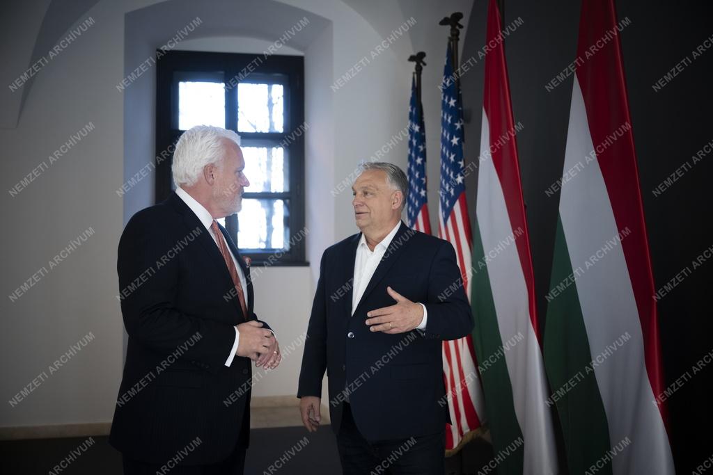 Orbán Viktor fogadta Matt Schlappet, a CPAC Foundation elnökét