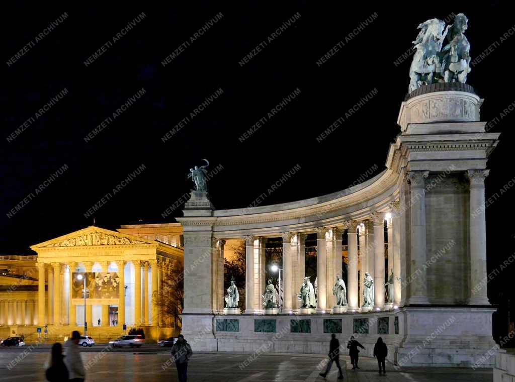 Városkép - Budapest - Hősök tere