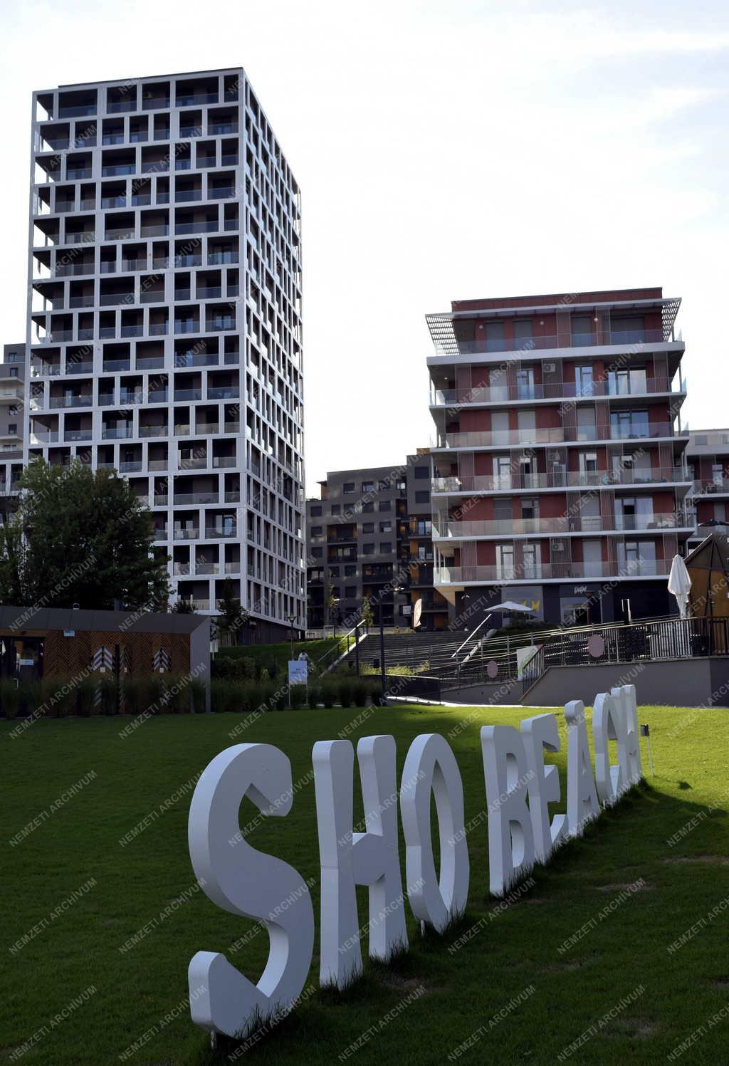 Szabadidő - Budapest - SHO Beach a Lágymányosi-öbölben