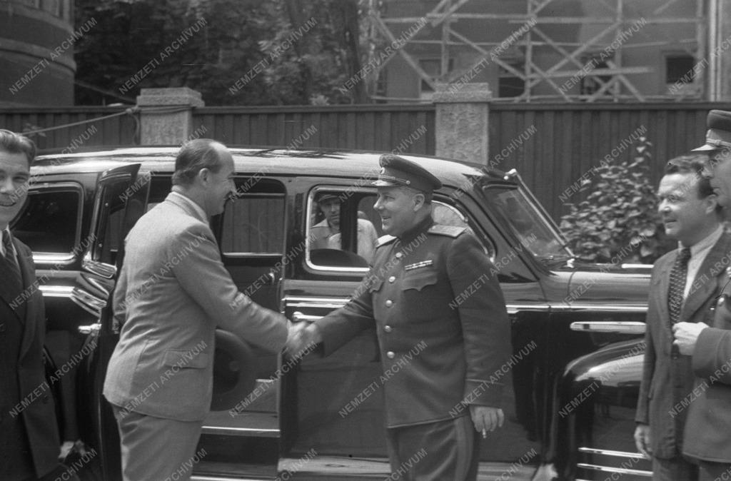 Sajtófogadás Nagy F.-nél