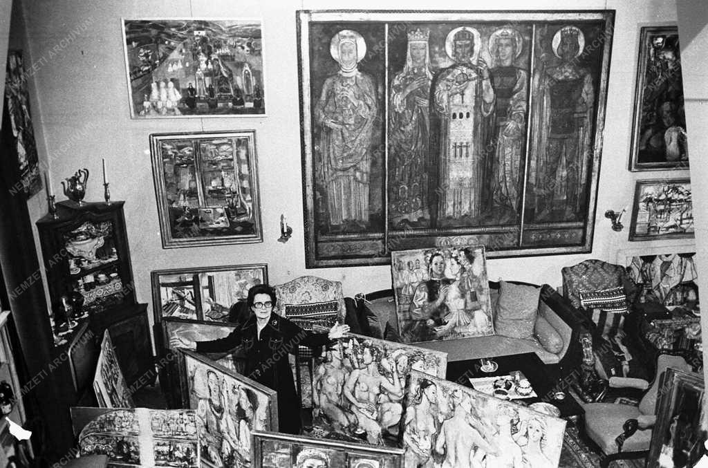 Kultúra - Festészet - Mattioni Eszter gyűjteményes kiállítása