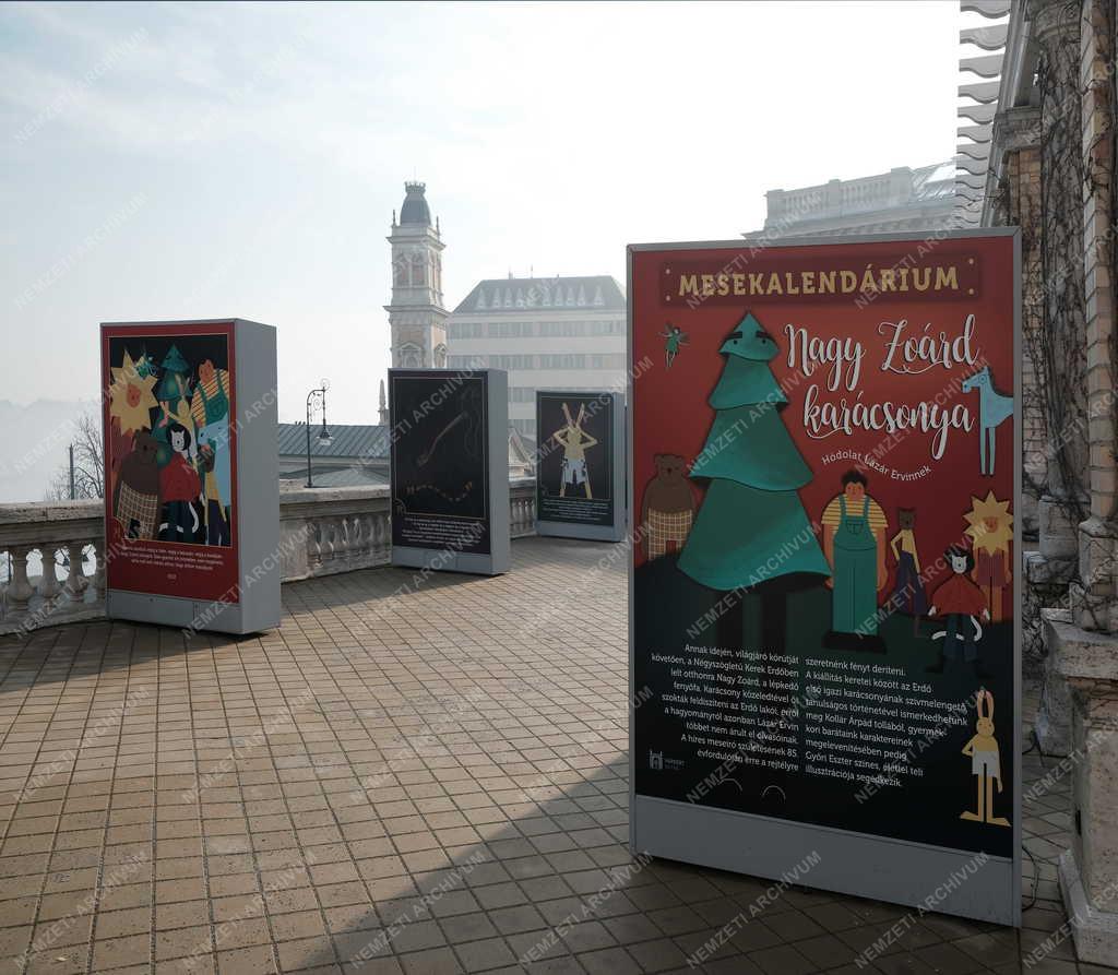 Kultúra - Budapest - Mesés adventi tárlat a Várkert Bazárban