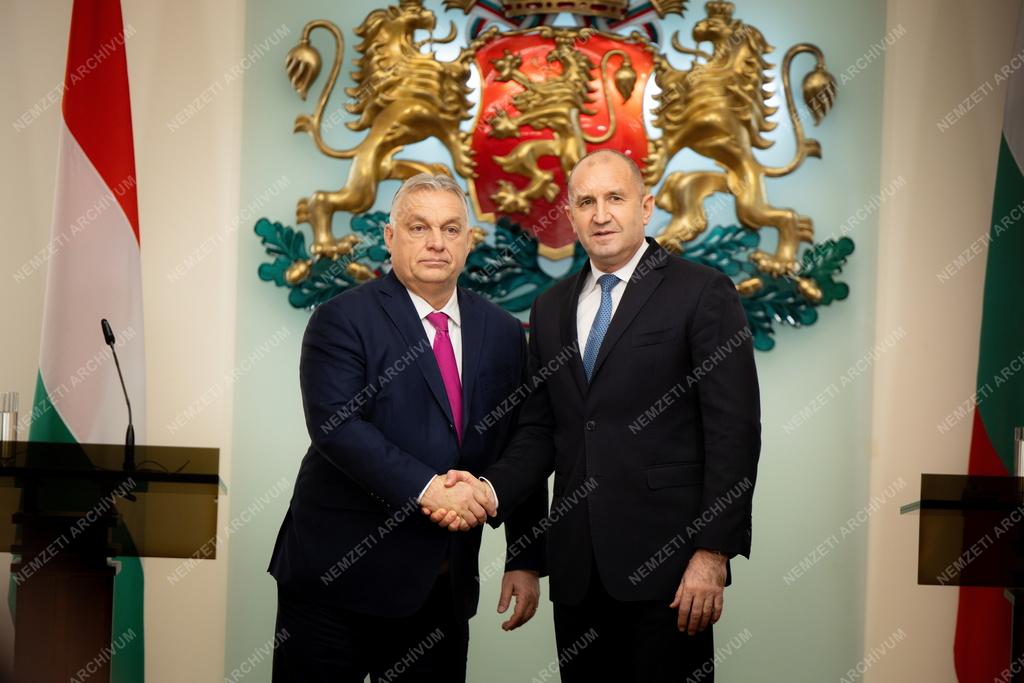 Orbán Viktor Szófiában 