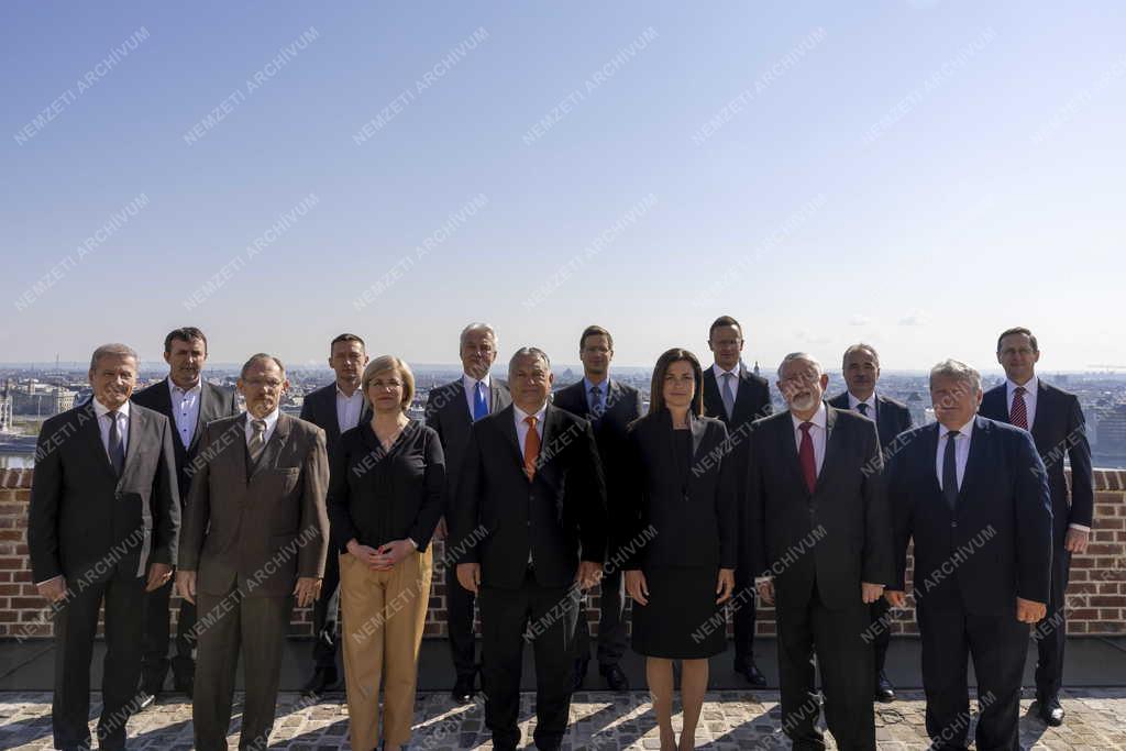 A negyedik Orbán-kormány tagjai