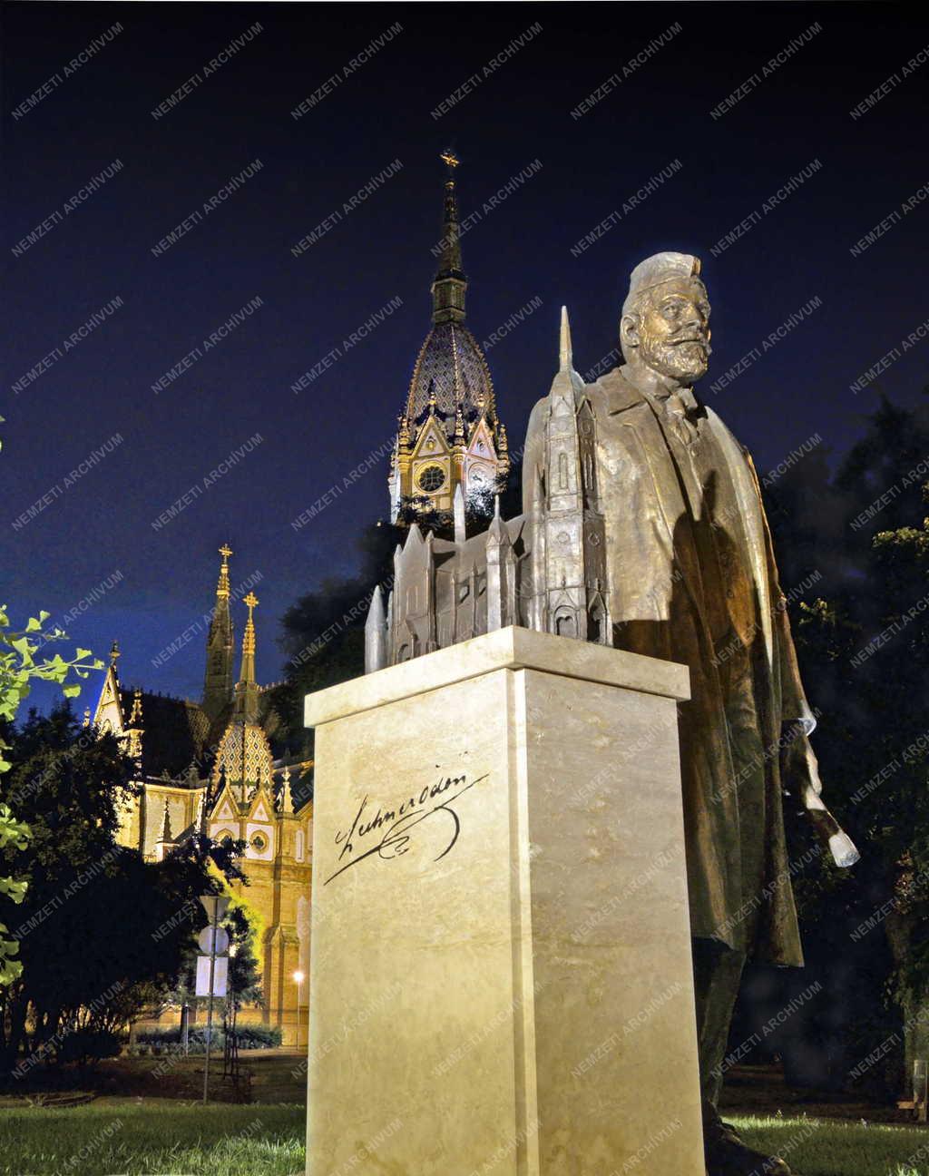 Műalkotás - Budapest - Lechner Ödön szobra