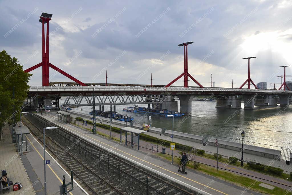 Közlekedés - Budapest - Déli Vasúti híd fejlesztés
