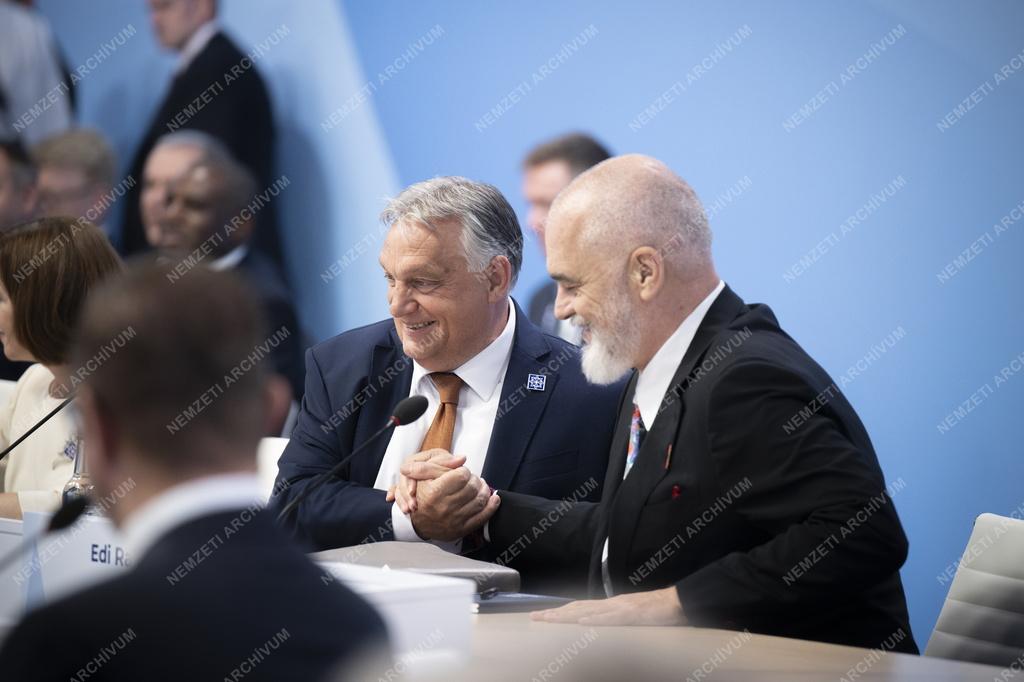 Orbán Viktor az EPC-csúcson 